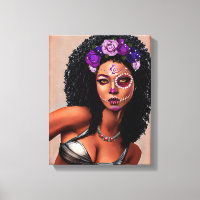 Belle Journée de la femme noire africaine de l'art