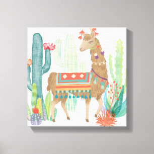 Toile Belle Llamas III