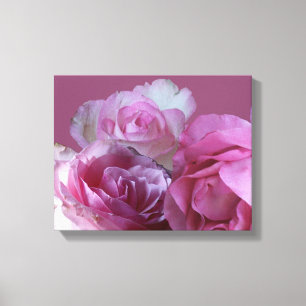 Toile Belle romantique joli rose roses art floral
