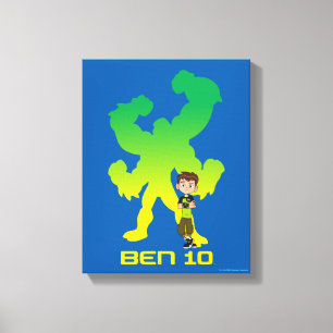Toile Ben 10 & Four Arms Shadow