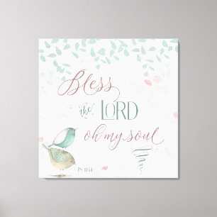 Toile Bénir le Seigneur - Ps 103:1