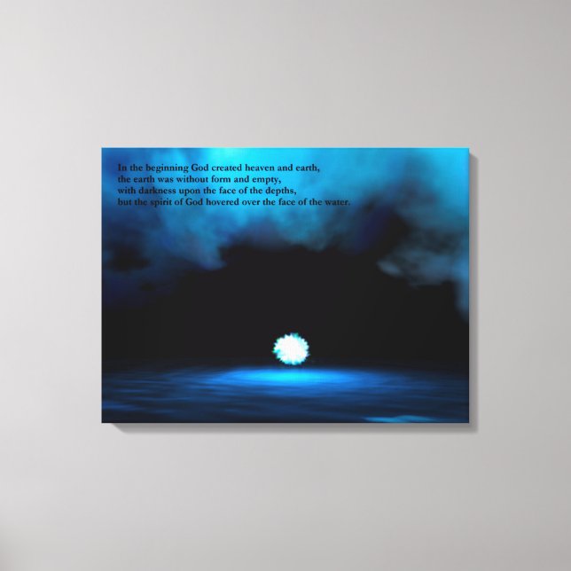 Toile Bereshit - Au Début (Recto)