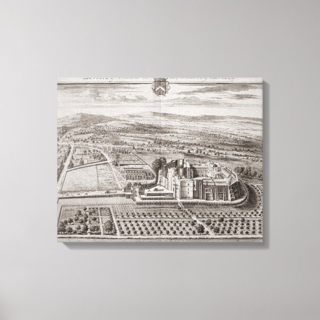 Toile Berkeley Castle, Siège du comte de Berkeley (eng (Recto)