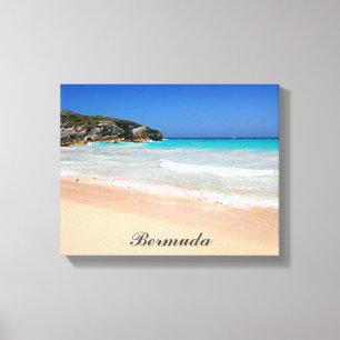 Toile Bermudes Horseshoe Bay Pink Sand Beach
