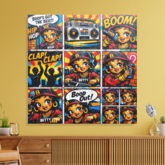TOILE BETTY BOOP-7