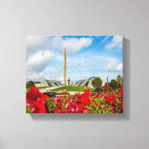 Toile BiélБ е л а р ь у с de Minsk М Musée de l'archit