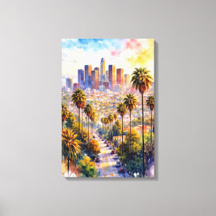 Toile Bienvenue à Los Angeles