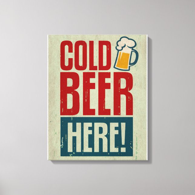 Toile Bière froide (Recto)