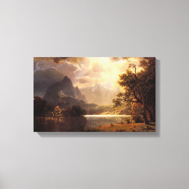Toile Bierstadt Estes Park Colorado (Recto)