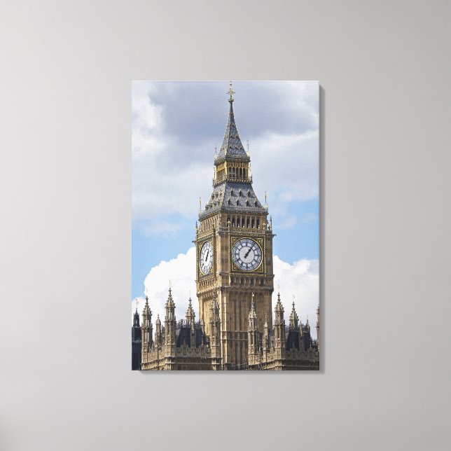 Toile Big Ben et les Chambres du Parlement, Londres, (Recto)