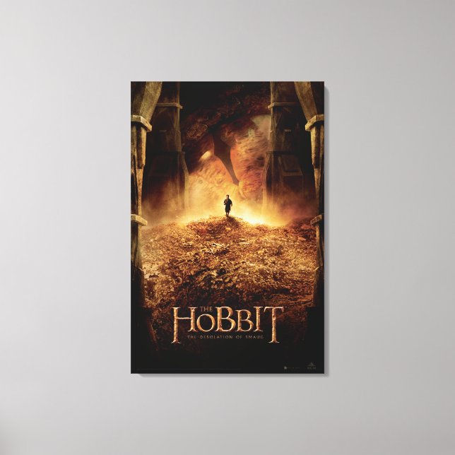 Toile BILBO BAGGINS™ dans l'oeil de SMAUG™ (Recto)