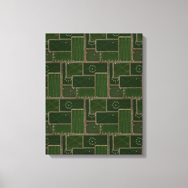 Toile Billard vintage Table Pool Table Billard Art Pool  (Recto)