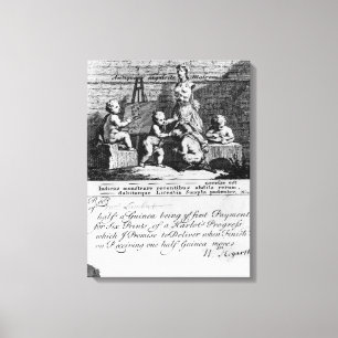 Toile Billet d'abonnement pour 'A Harlot's