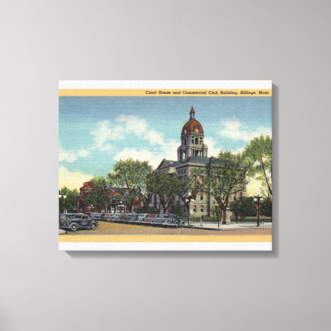Toile Billings, Montana (Recto)
