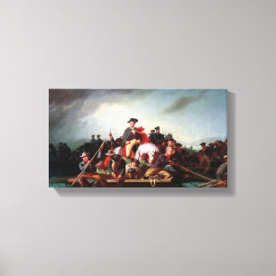 Toile Bingham Washington Traverser le Delaware