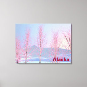 Toile Birch à la crème de framboise