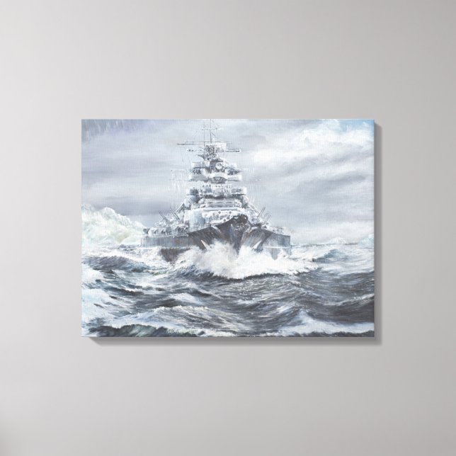 Toile Bismarck au large de la côte du Groenland 1900h 23 (Recto)