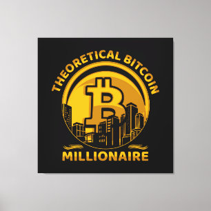 Toile Bitcoin Wall Art