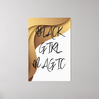 Toile Black Girl Magic Canvas Imprimer