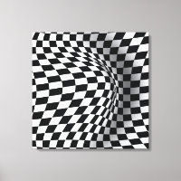 Black white op art illusion optique abstraite