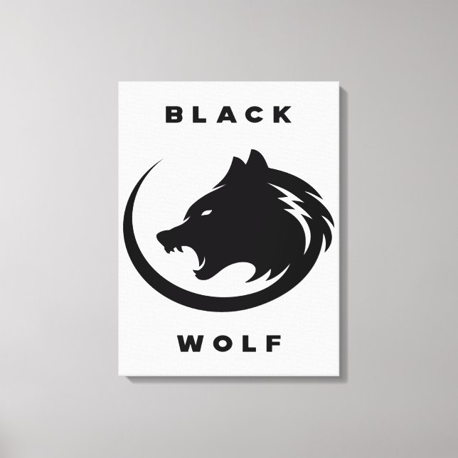 Toile black wolf (Recto)