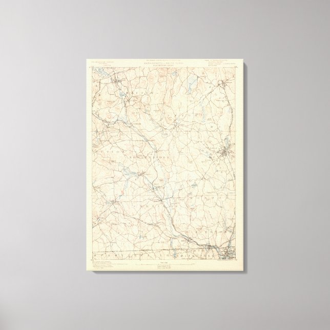Toile Blackstone, Massachusetts (Recto)