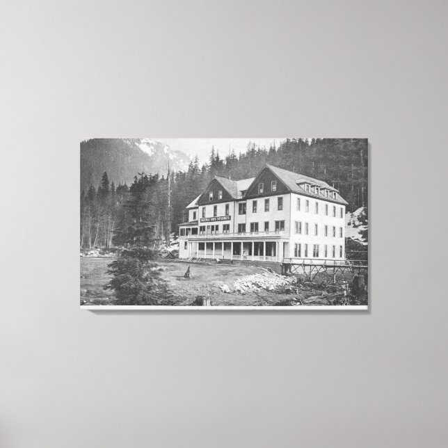 Toile Bldg pittoresque Hot Sprints (Recto)