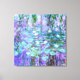 Toile Bleus Water Lilies par Claude Monet