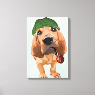 Toile Bloodhound Sherlock Holmes