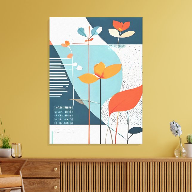 Toile Bloom minimal (Insitu(Salon))