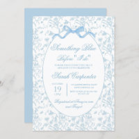 Toile Blue Brautparty