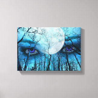 Toile Blue-Eyes | Zazzle_Growshop.