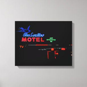 Toile Blue Swallow Motel, Tucumcari, Nouveau-Mexique