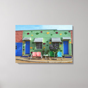 Toile Blue Swallow Motel, Tucumcari, Nouveau-Mexique