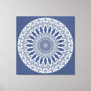 Toile Blue Whale Shark Tristyns Mandala