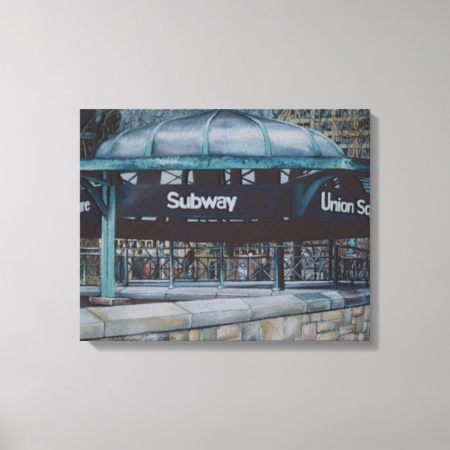 Toile Blues souterrains (Recto)