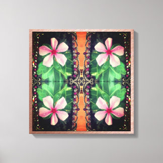 Toile Boho Floral Style Photo Art Stretted Canvas Impres