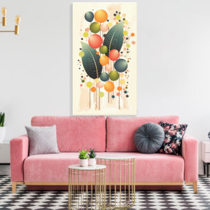 Toile Boho moderne et géométrique