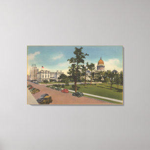 Toile Boise, identification - vue de parc capital et