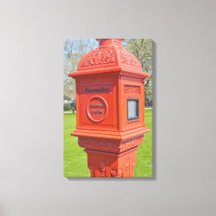 Toile Boîte d'alarme incendie