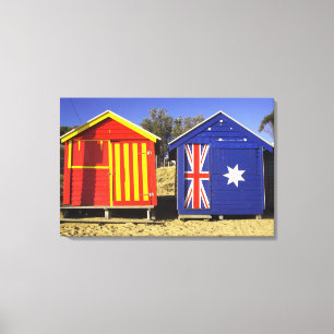 Toile Boîtes de bain, Middle Brighton Beach, Port 2