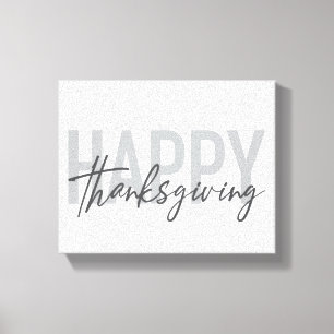Toile Bon thanksgiving simple, urbain, tendance, moderne