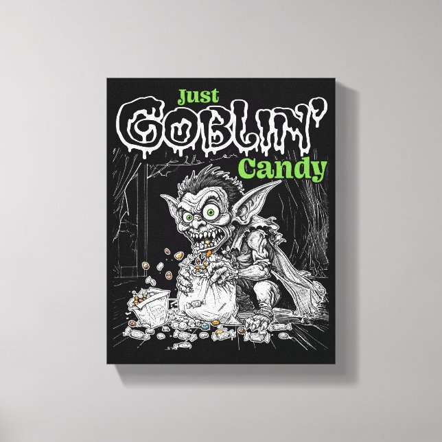 Toile Bonbons de Just Goblin pour des objets plus sombre (Recto)