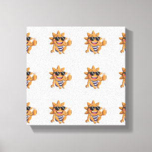 Toile Bonjour l'été 