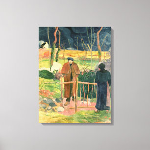 Toile Bonjour, Monsieur Gauguin, 1889