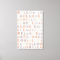 Bonjour Texte aléatoire Couleurs de Terre