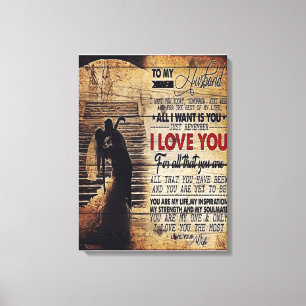 Toile Bonnes Citations À Mon Mari Mari présent