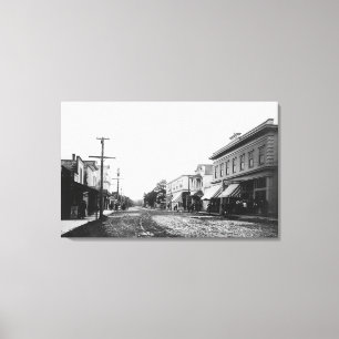 Toile Bord de la mer, photographie de vue de rue