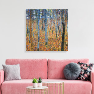 Toile Bosquet de hêtres I Gustav Klimt