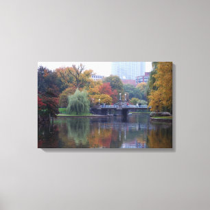 Toile Boston Public Gardens Canvas Imprimer